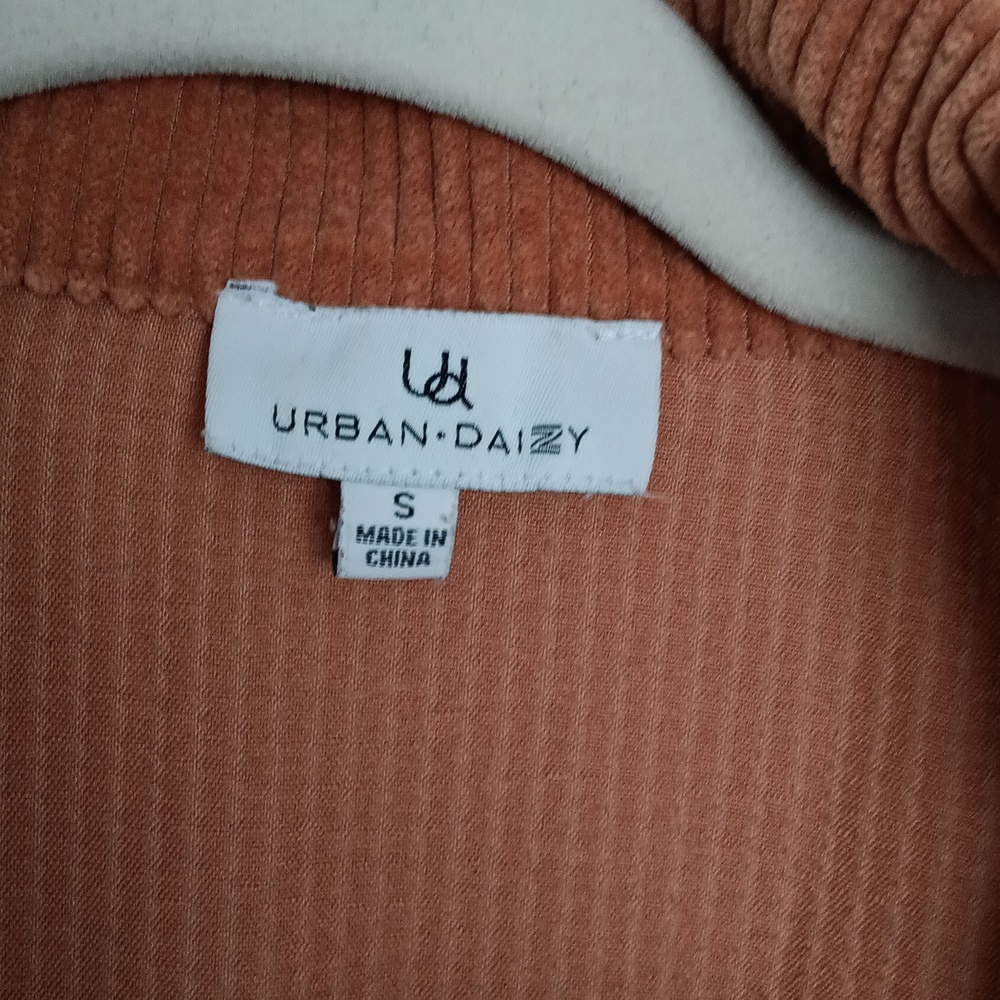 3/$15 Urban Daisy oversized Rustish Corduroy Button-Up Shacket - Picture 2 of 3